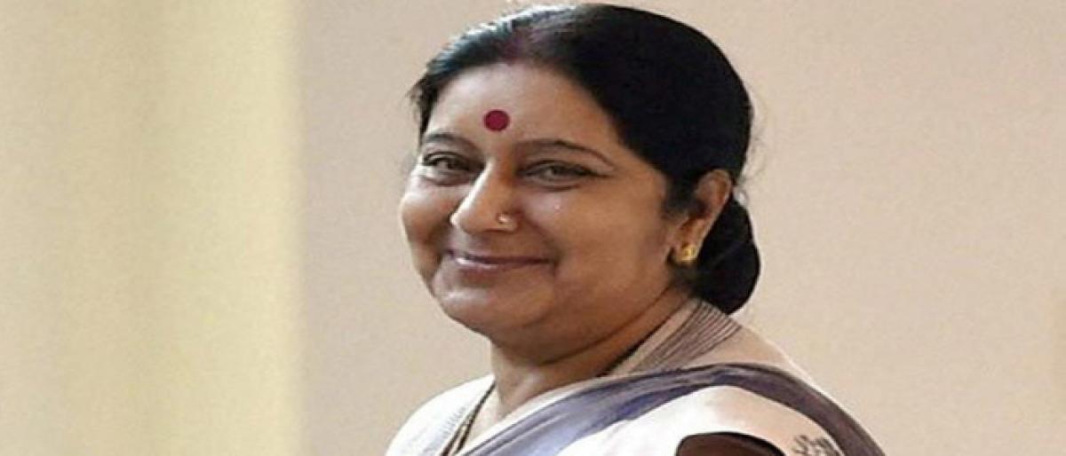 Sushma issues medical visa to ailing Pakistani child